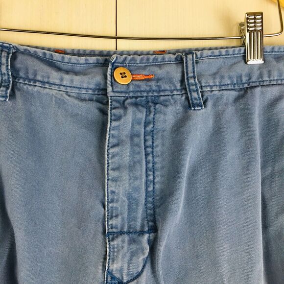 TOMMY BAHAMA Men's Blue Chino Cotton Flat Front Relax Shorts Vacation Resort 40 - Picture 2 of 12